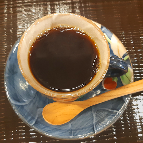 イートインのコーヒー